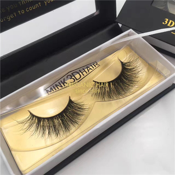 Wholesale lashes Mink 3D eyelashes vendor 